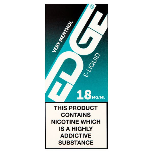 Edge E-Liquid 18mg/ml Very Menthol 10ml