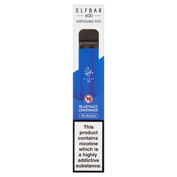 Elfbar 600 Disposable Pod Blue Razz Lemonade