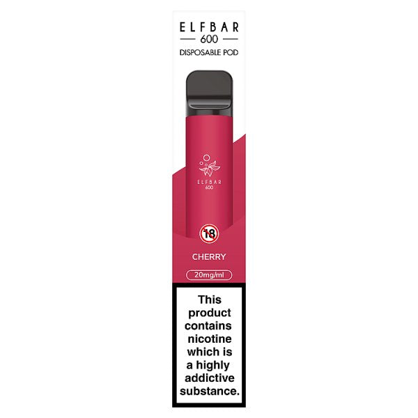 Elfbar 600 Disposable Pod Cherry 20mg/ml