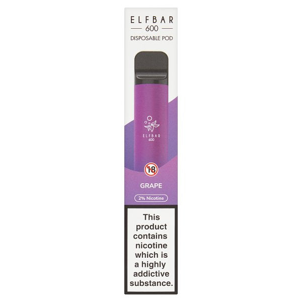 Elfbar 600 Disposable Pod Grape