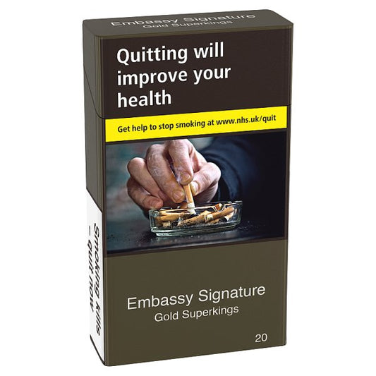 Embassy Signature Gold Superkings 20