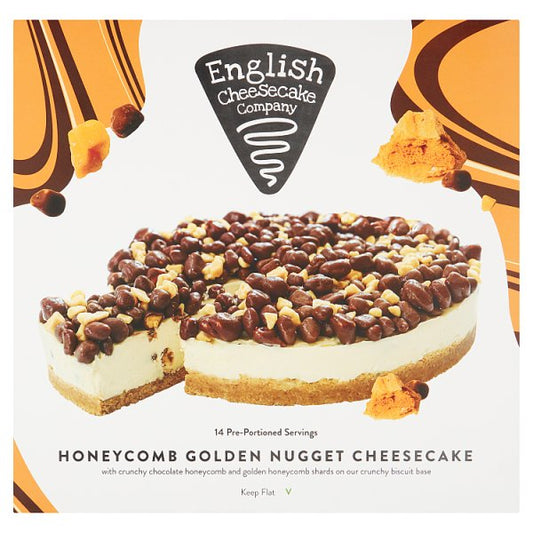 English Cheesecake Company Honeycomb Golden Nugget Cheesecake 1.780kg