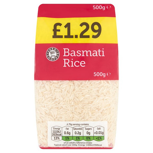 Euro Shopper Basmati Rice 500g