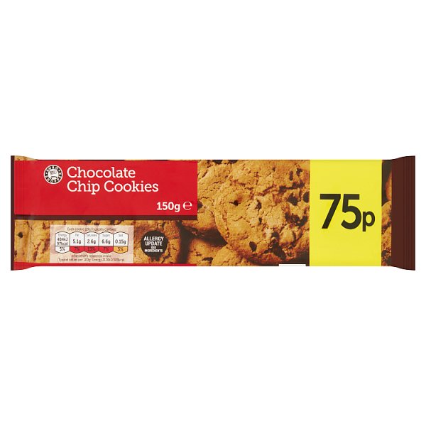 Euro Shopper Chocolate Chip Cookies 150g