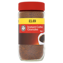 Euro Shopper Instant Coffee Granules 90g