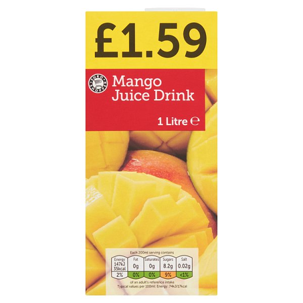 Euro Shopper Mango Juice Drink 1 Litre