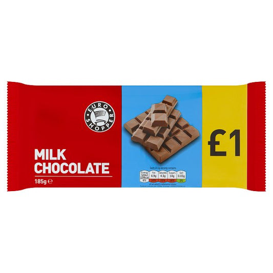 Euro Shopper Milk Chocolate 185g