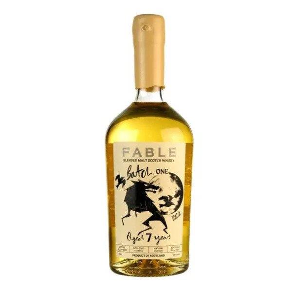 FABLE Whisky Blended Malt 7yr Old Scotch Whisky Batch 1 70cl