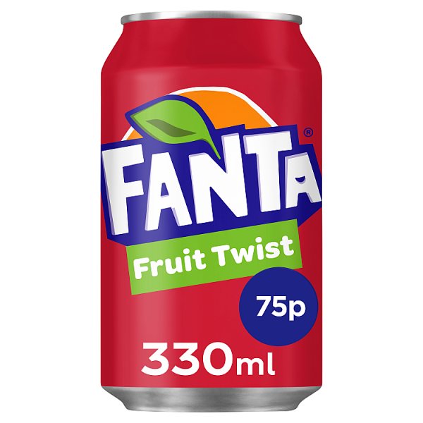 Fanta Fruit Twist 330ml PMP 75p