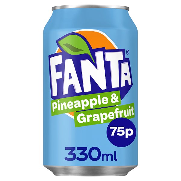 Fanta Pineapple & Grapefruit 330ml PM 75p