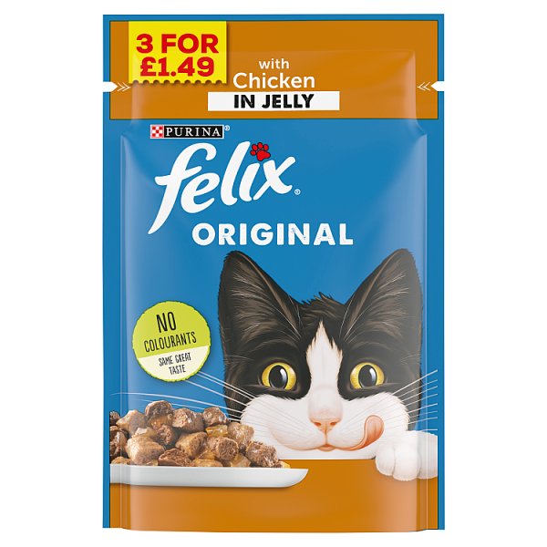 Felix Original with Chicken in Jelly 100g