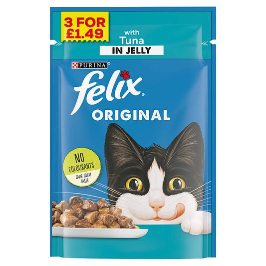 Felix Original with Tuna in Jelly 100g