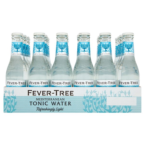 Fever-Tree Refreshingly Light Mediterranean Tonic Water 24 x 200ml