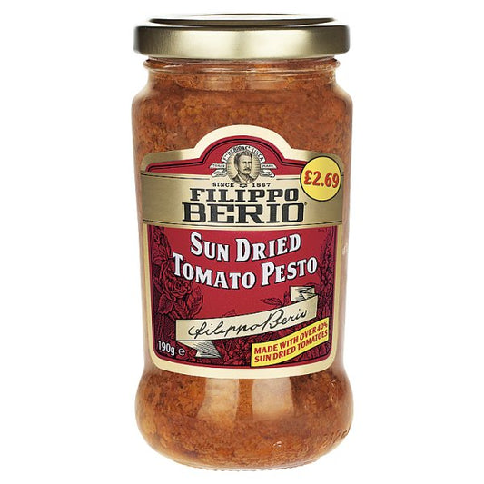 Filippo Berio Sun Dried Tomato Pesto 190g