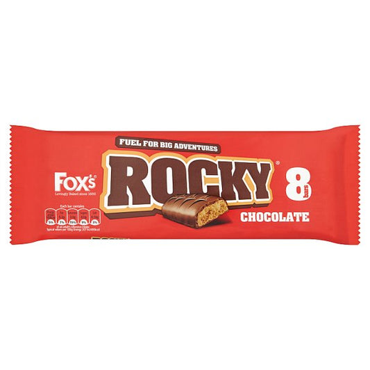 Fox's Rocky 8 Chocolate Bars 169g