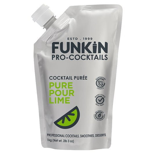 Funkin Pro-Cocktails Pure Pour Lime Cocktail Purée 1kg