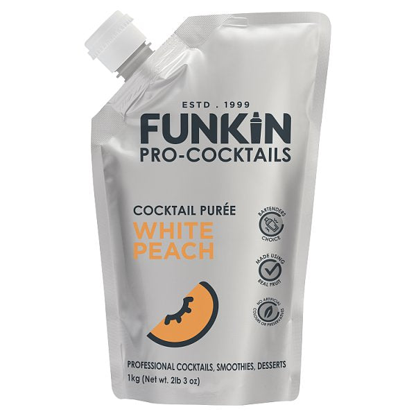 Funkin Pro-Cocktails White Peach Cocktail Purée 1kg