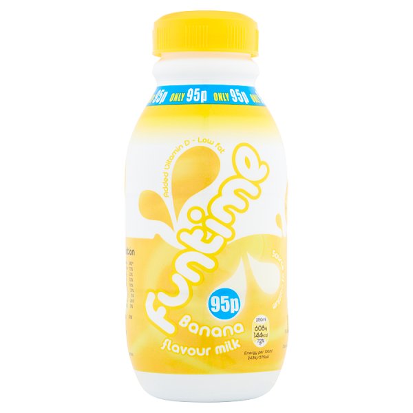 Funtime Banana Flavour Milk 500ml