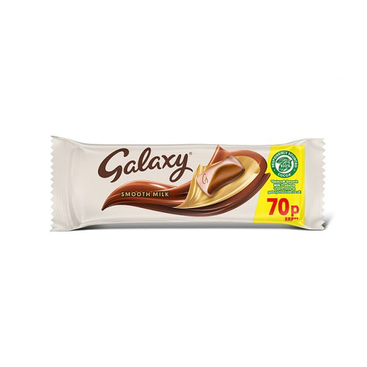 Galaxy Smooth Milk Chocolate Snack Bar £0.70 PMP 42g