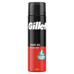 Gillette Classic Shave Gel with Original Scent, Quick & Easy Shave, 200ml