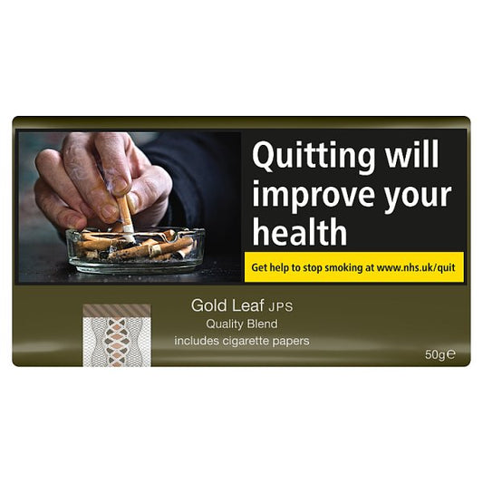 Gold Leaf JPS Quality Blend Includes Cigarette Papers 50g