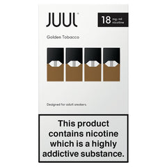 Golden Tobacco 18mg/ml JUULpods (Pack of 4)