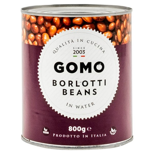 Gomo Borlotti Beans in Water 800g