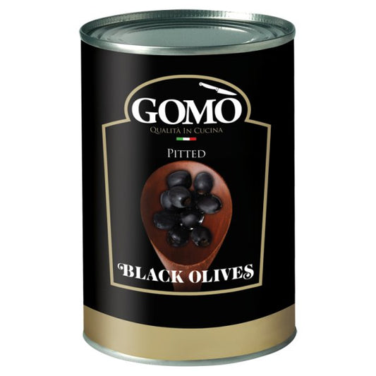 Gomo Pitted Black Olives 4150g