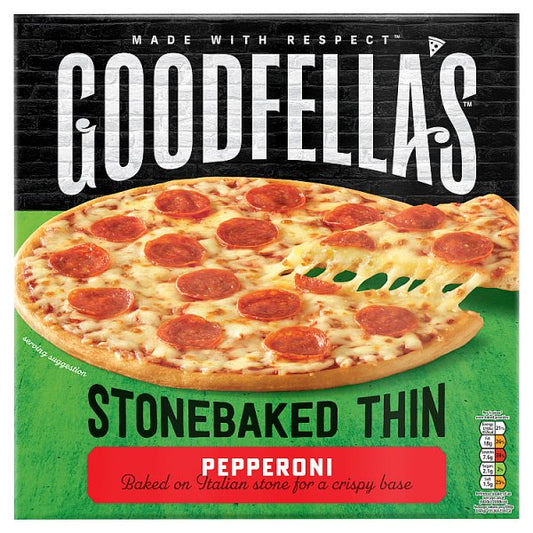 Goodfella's Stonebaked Thin Pepperoni 332g