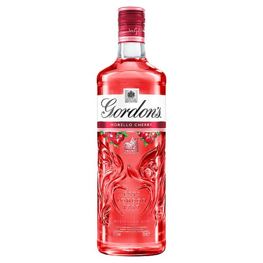 Gordon's Morello Cherry Distilled Gin - 37.5% vol 70cl Bottle