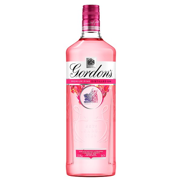 Gordon's Premium Pink Distilled Gin - 37.5% vol 70cl Bottle