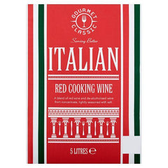 Gourmet Classic Italian Red Cooking Wine 5 Litres