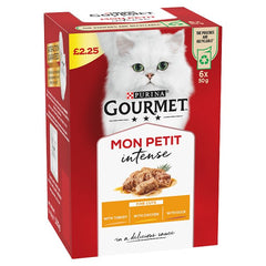 Gourmet Mon Petit Intense in a Delicious Sauce 6 x 50g (300g)