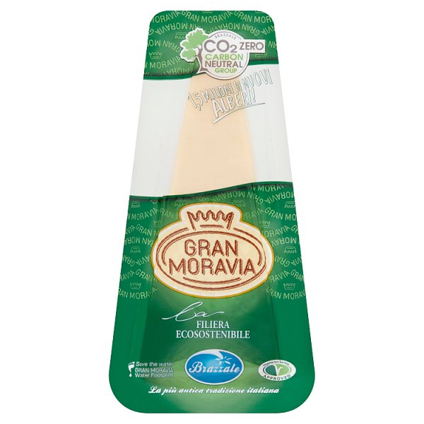 Gran Moravia Italian Hard Cheese Wedge 200g