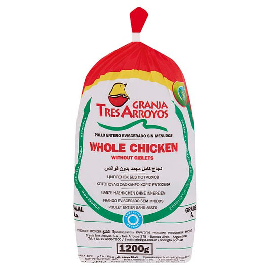 Granja Tres Arroyos Whole Chicken Without Giblets 1200g