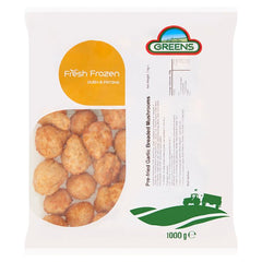 Greens Pre-Fried Garlic Breaded Mushrooms 1kg