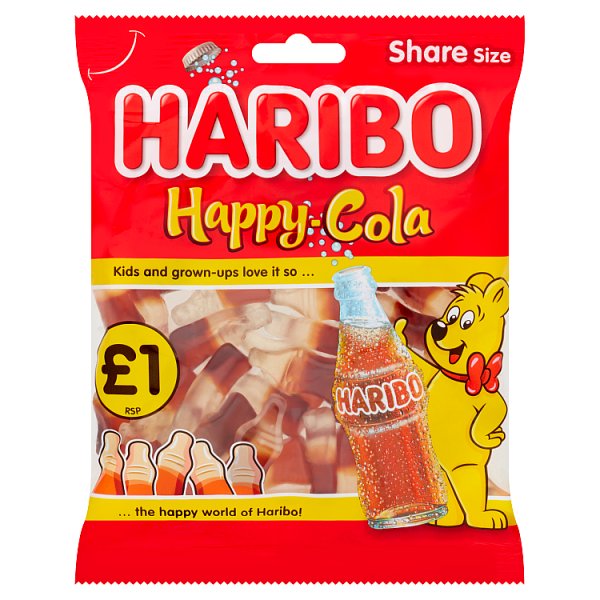 HARIBO Happy-Cola Bag 160g £1PM