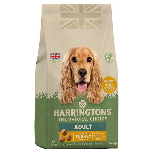 Harringtons Adult Rich in Turkey with Veg 1.7kg