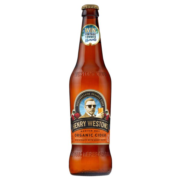 Henry Westons Organic Cider 500ml