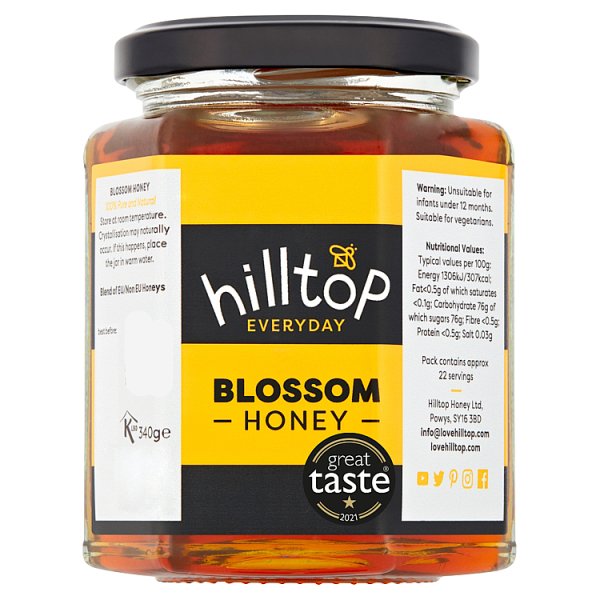 Hilltop Everyday Blossom Honey 340g