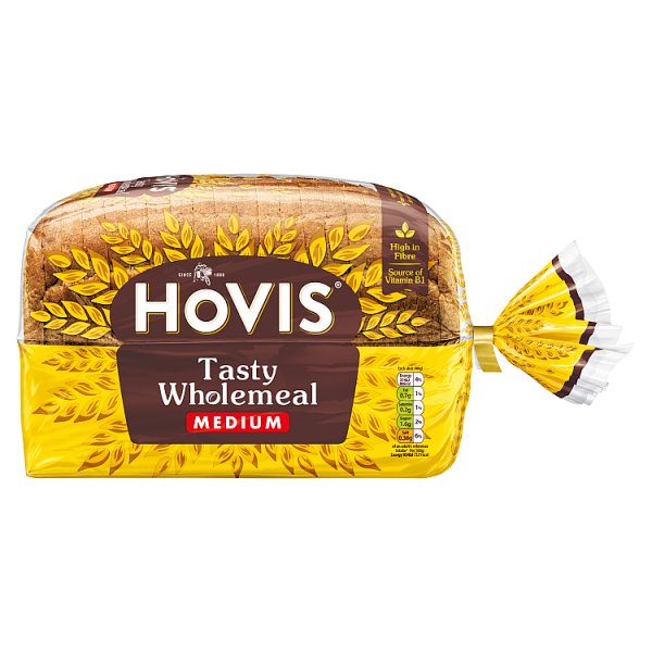 Hovis Tasty Wholemeal Medium 800g