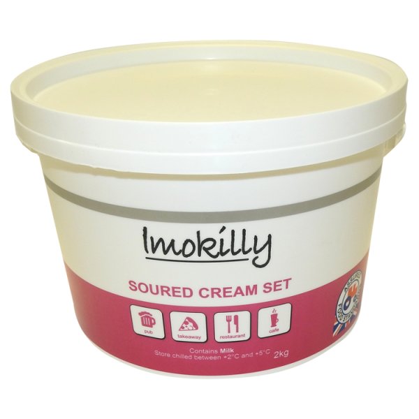 Imokilly Soured Cream Set 2kg Round