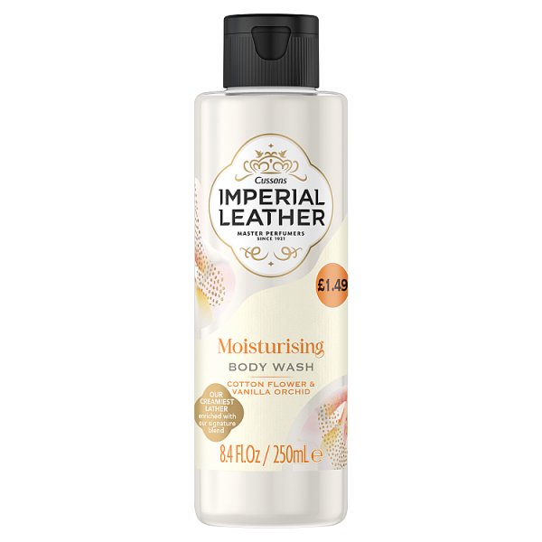 Imperial Leather Moisturising Body Wash Cotton Flower & Vanilla Orchid 250ml