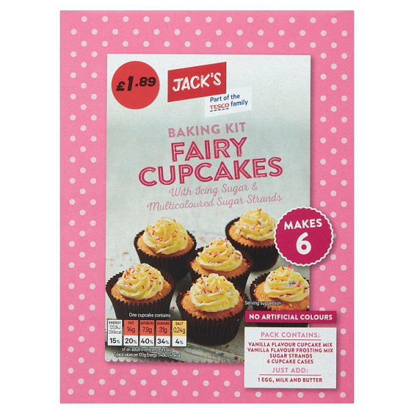 Jack's Baking Kit Fairy Cupcakes 290g