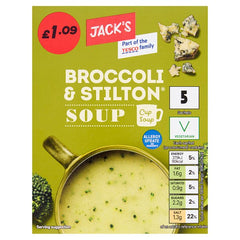 Jack's Broccoli & Stilton Cup Soup 120g