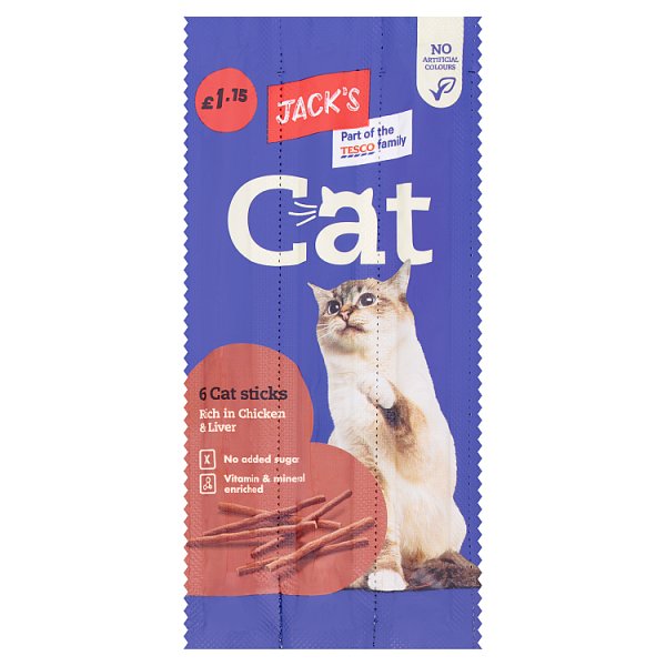 Jack's Cat 6 Cat Sticks 30g