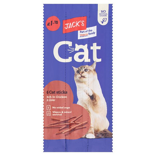 Jack's Cat 6 Cat Sticks 30g