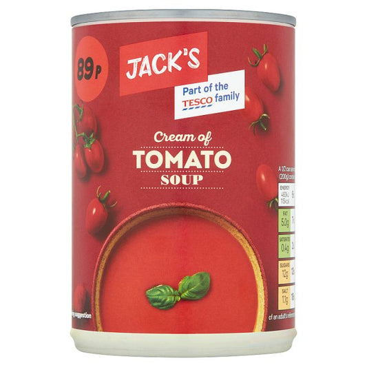 Jack's Cream of Tomato Soup 400g