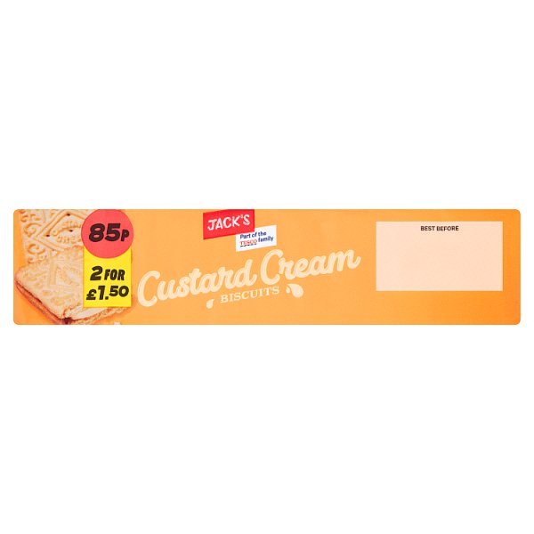 Jack's Custard Cream Biscuits 150g