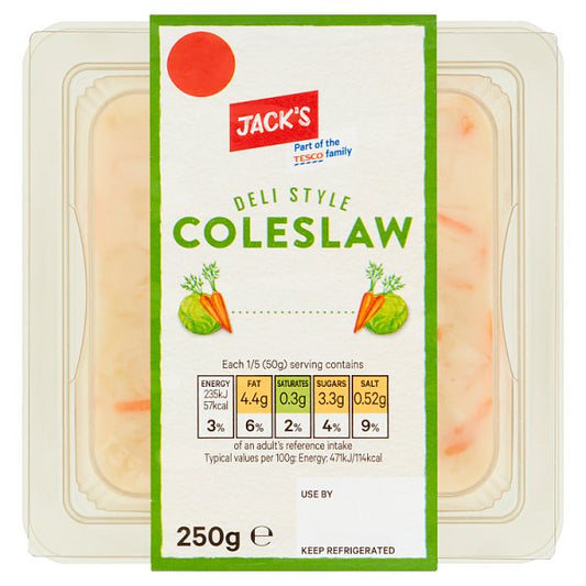 Jack's Deli Style Coleslaw 250g